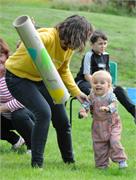 junior caber throwing